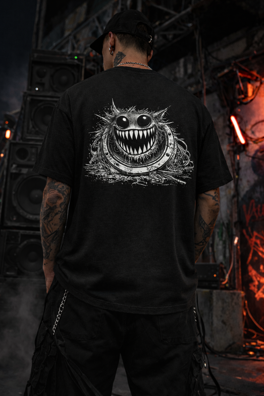 Unisex organic mid-light t-shirt Monstre